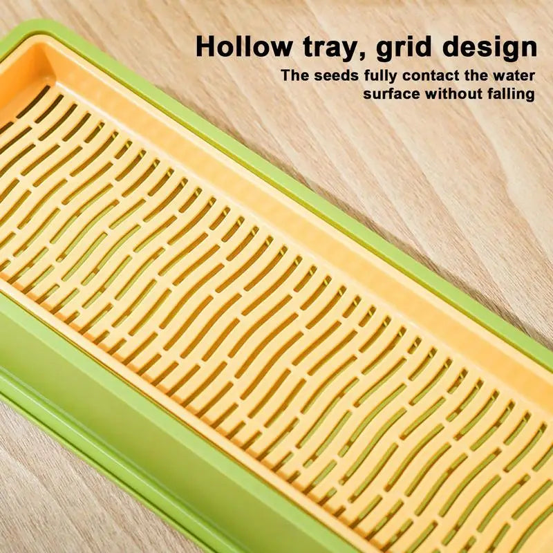 Cat Grass Planter Layered Cat Plant Soilless Convenient Cat Grass Kit 4 Styles Pet Supplies Multifunctional For Veterinary