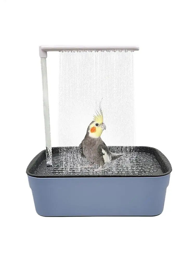 Automatic Pet Bird Bath USB Electric Large Bird Bathtub Shower Multipurpose Bird Bathtub Parrot Bathtub For Parakeet Cleaning