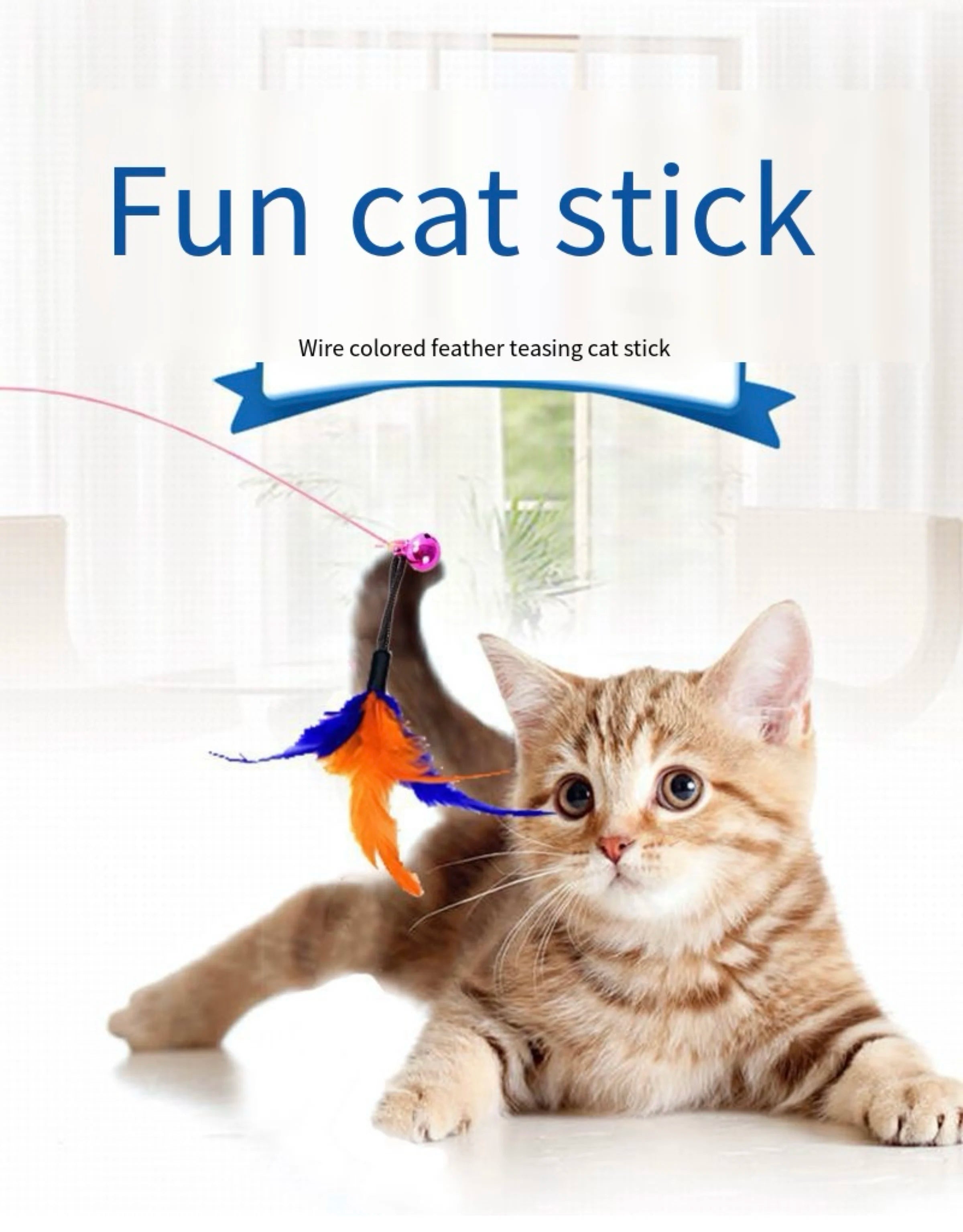 Pet cat toys plush funny play cat toys ring bell happy cat accessories high quality good elastic rope toys pet supplies cat toys