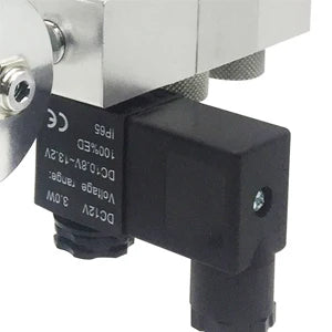 FZONE Aquarium Pro Series Dual Stage CO2 Regulator Adjustable Output Pressure with DC Solenoid and Expendable Manifold