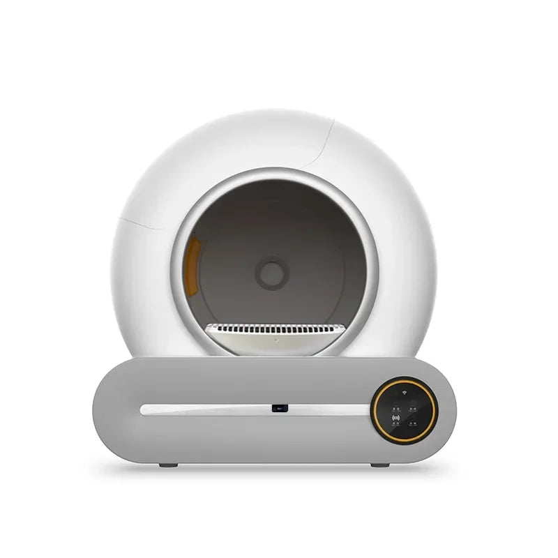 Smart Cat Litter Box for Pets Automatic Cleaning Electric Large Deodorizing Cat Toilet Fully Enclosed Automatic Cat Litter Box