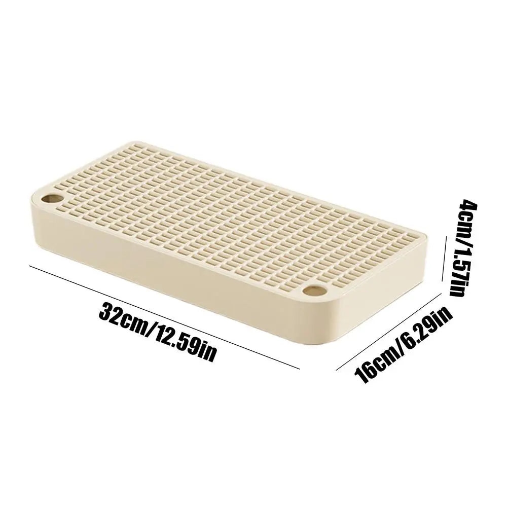Footboard for Cats Litter Box Keep Room Tidy for Indoor Cats Easy Clean Accessory for Litter Pan Cat Litter Tray Pet Accessories
