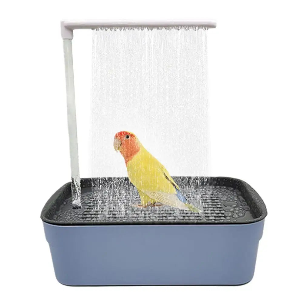 Automatic Pet Bird Bath USB Electric Large Bird Bathtub Shower Multipurpose Bird Bathtub Parrot Bathtub For Parakeet Cleaning