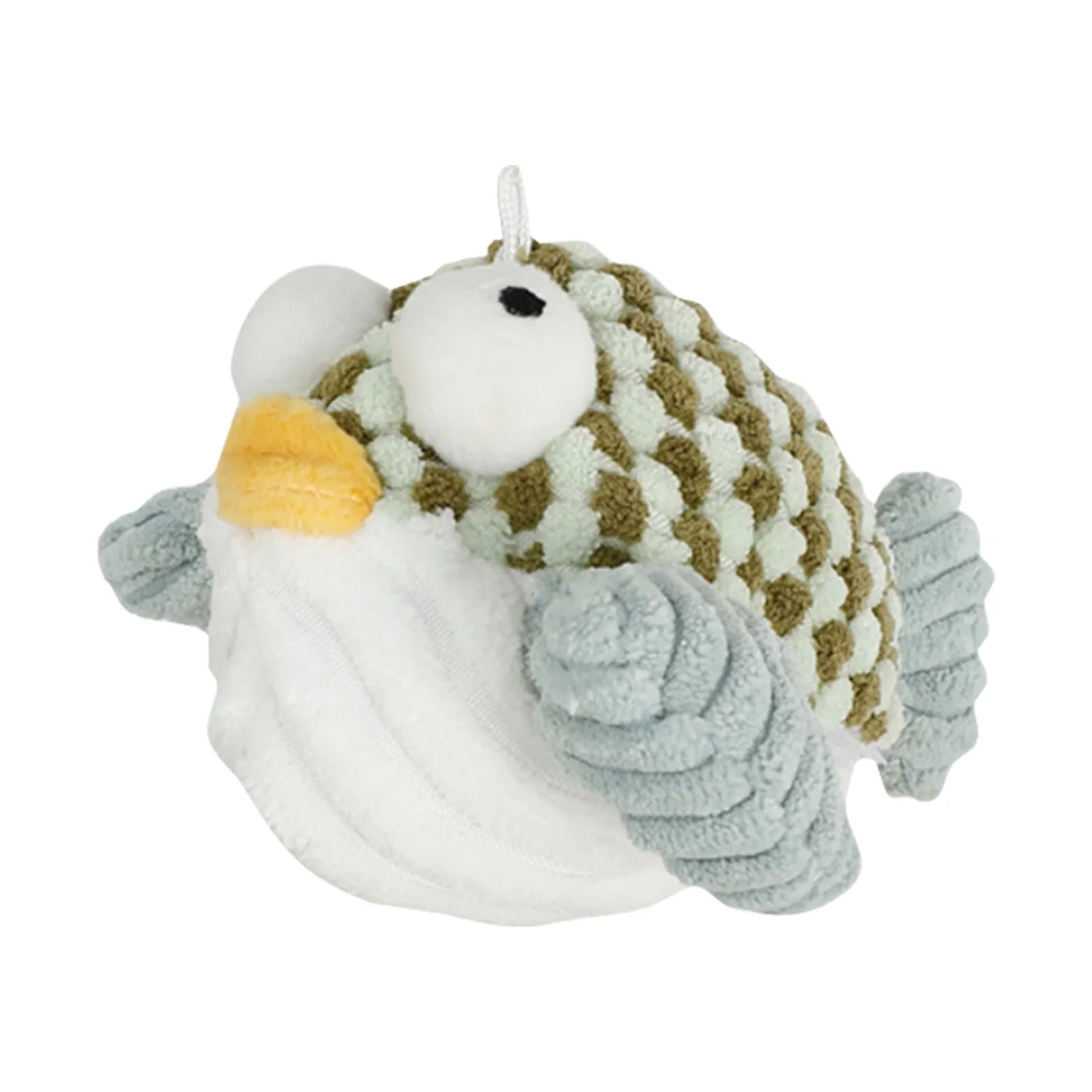 2 Styles Electric Cartoon Animals Cat Toys, Eagle Plush Pet Toys Jittery Little Globefish, Simulation Vocal Dolls, With Catnip