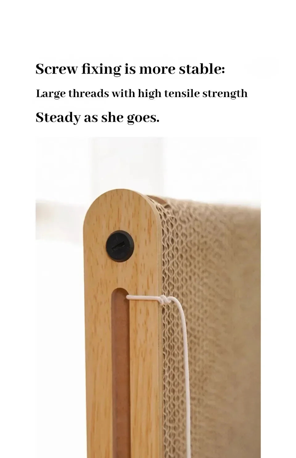 Cat Toys Interactive Board Cat Toys Wooden Wear-resistant and Scratch-resistant Post Cat Furniture Training Grinding Claw Toys