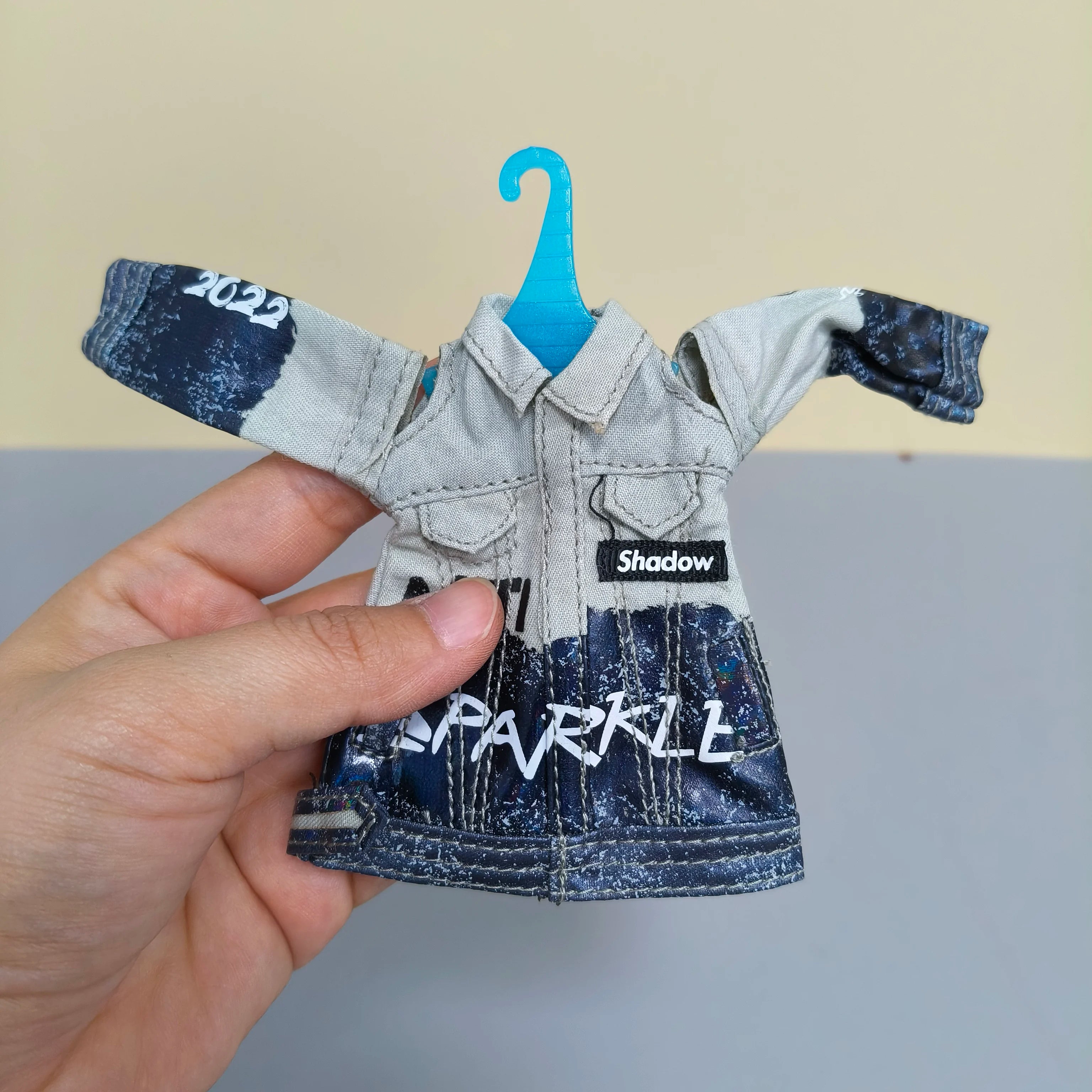 6 points doll clothes ob22 baby clothes rainbow big sister Lijia small cloth 30cm long legs cat dress 2
