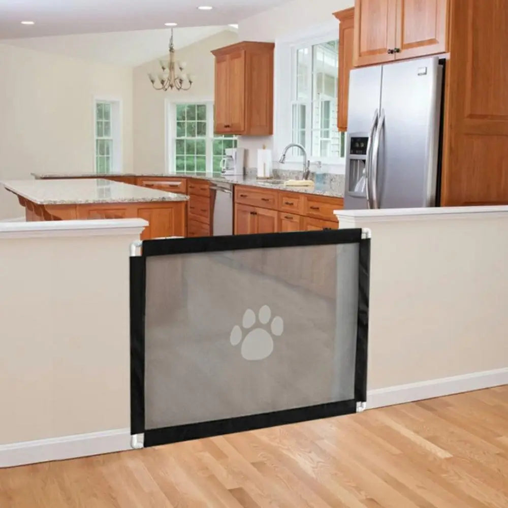 New Baby Safety Fence Pet Barrier Fences Portable Folding Breathable Mesh Dog Gate Pet Separation Guard Dogs Isolated Fence