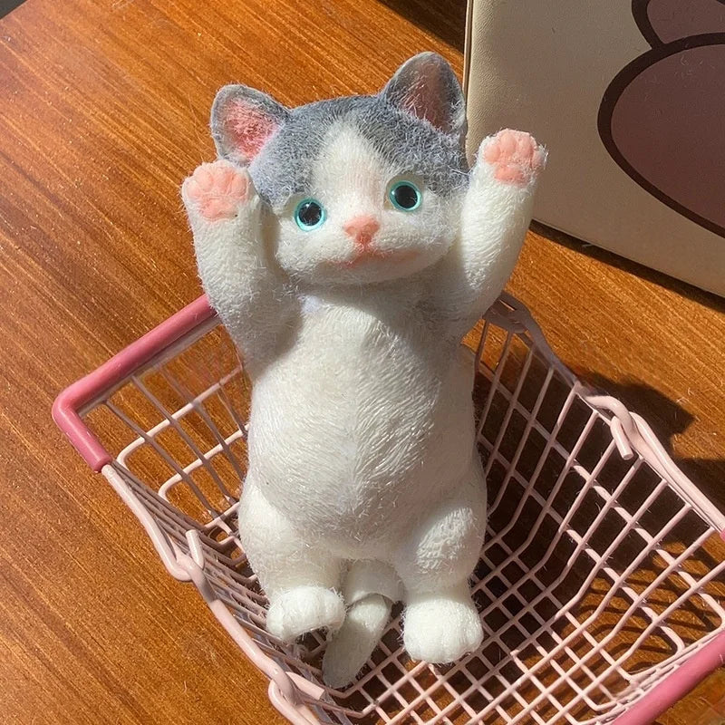 Cat toys cute cat toys stress-relieving cat toys soft toys in the shape of cats Cat toys for relieving fidgety and restless cats