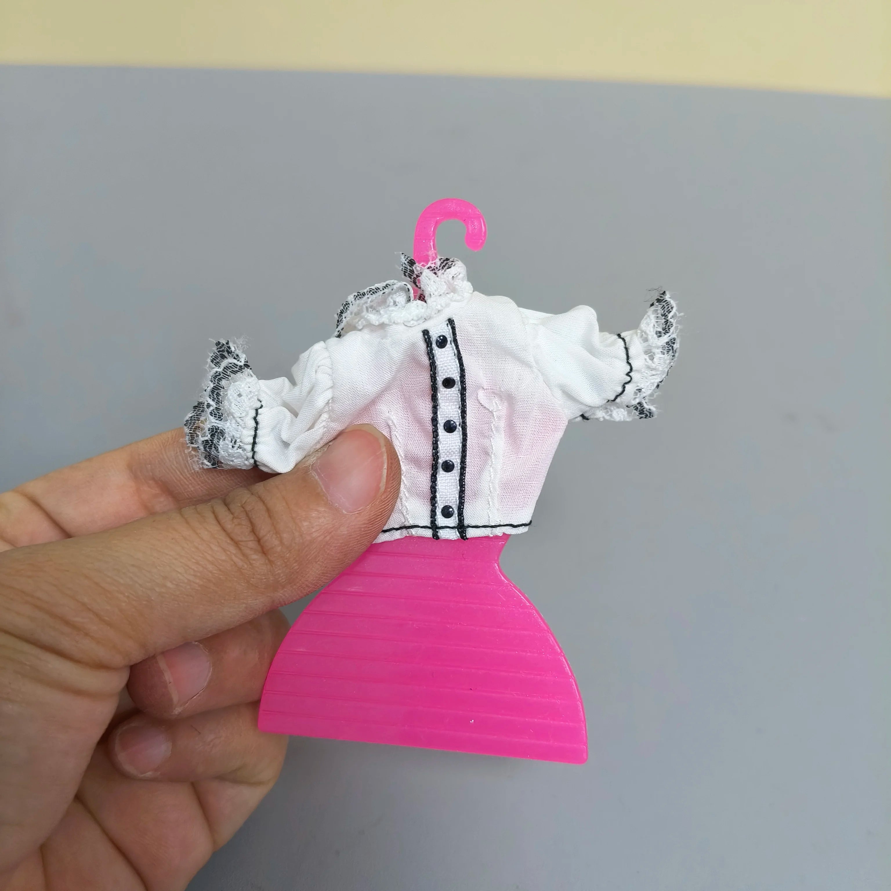 6 points doll clothes ob22 baby clothes rainbow big sister Lijia small cloth 30cm long legs cat dress 2