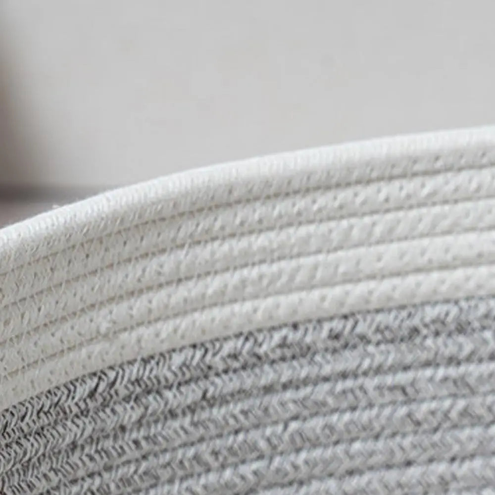 Woven Cat Bed Basket Stylish Cotton Rope Kitten Nest Cotton Rope Woven Cat Bed Basket Pet Sleeping Mat Scratcher For Kitten And