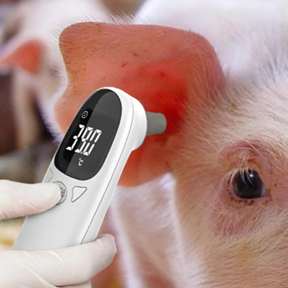Pet Dog Cat Ear Digital Thermometers Pet Thermometers Animal Measuring Non-Contact Electronic Highly Accurate Pet Supplies