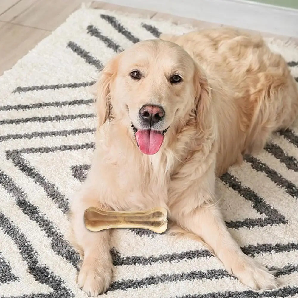 Small Dog Bone Toy Chewing Bone Not Easy To Break Beef Flavor Small Dog Bone Bite Resistant Chewing Toy For Home Outdoor