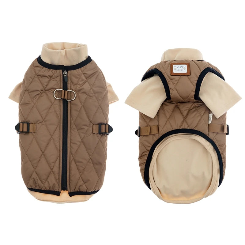 Winter Warm Dog Clothes For Small Dogs Pet Clothing Puppy Outfit Windproof Dog Jacket Chihuahua French Bulldog Coat Vest