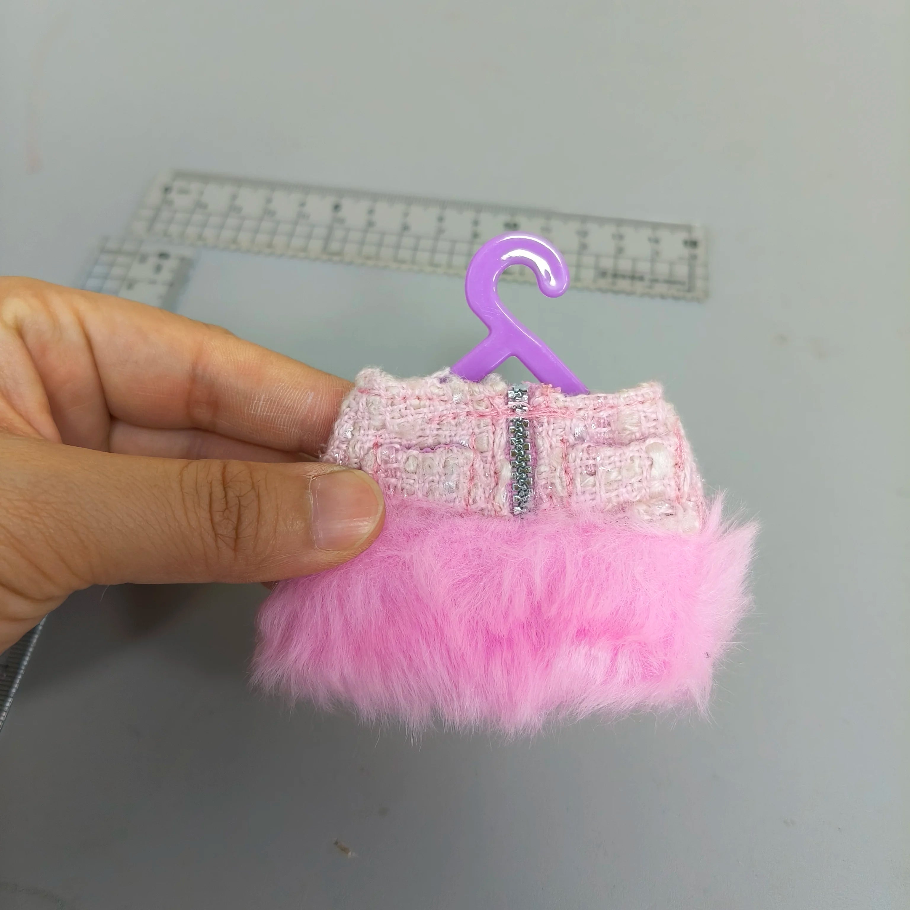 6 points doll clothes ob22 baby clothes rainbow big sister Lijia small cloth 30cm long legs cat dress 2