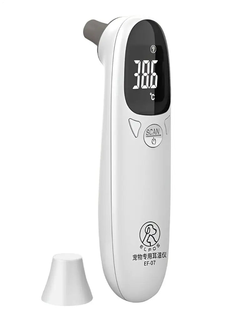Pet Dog Cat Ear Digital Thermometers Pet Thermometers Animal Measuring Non-Contact Electronic Highly Accurate Pet Supplies