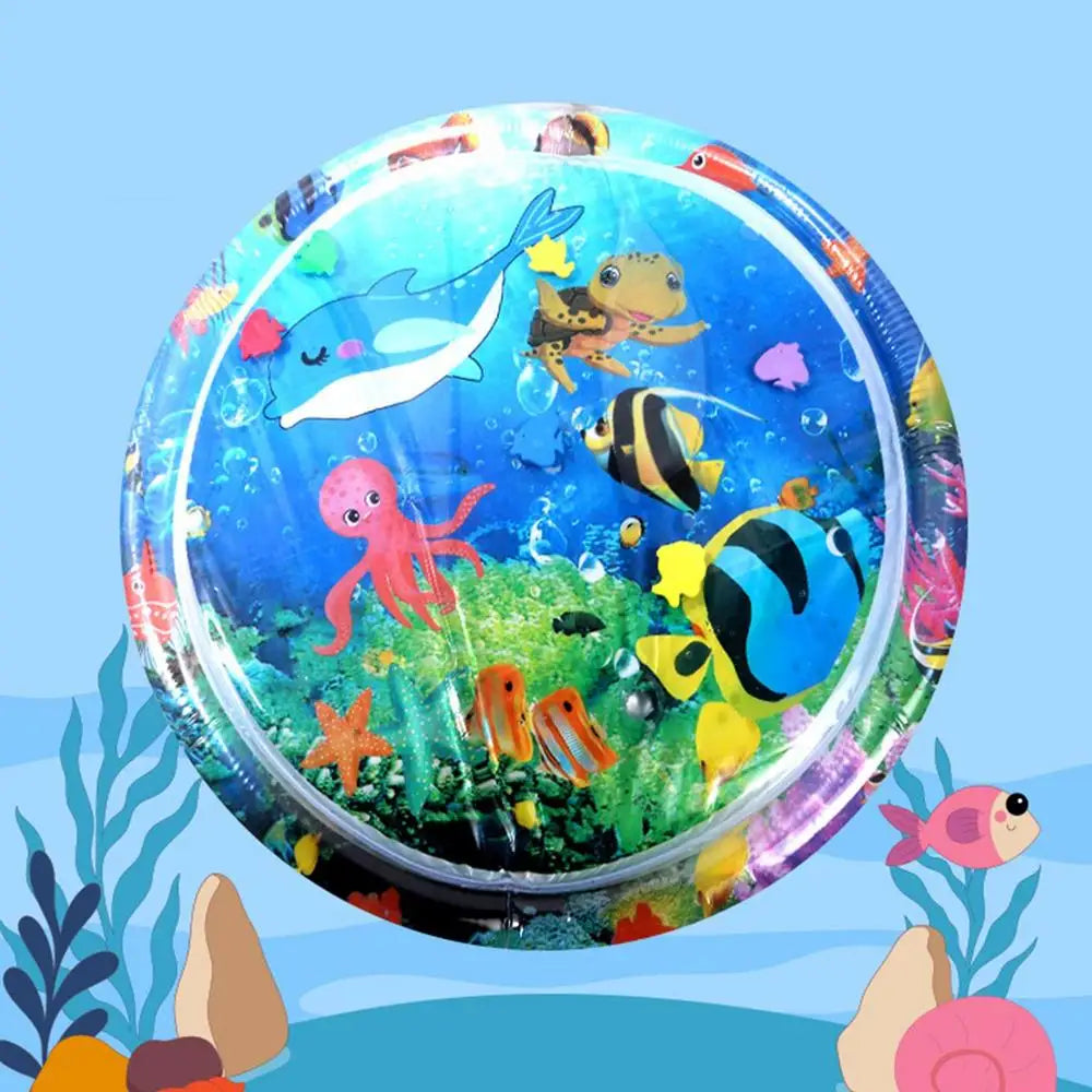 Cat Play water Mat Inflatable Play Water Pad Bed Cooling Pad Interactive Toys Thickened Mat with Pump Pet Supplies for Indoor