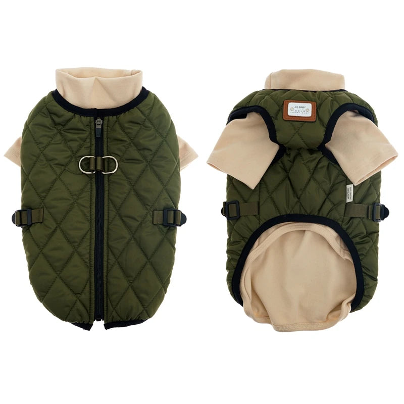 Winter Warm Dog Clothes For Small Dogs Pet Clothing Puppy Outfit Windproof Dog Jacket Chihuahua French Bulldog Coat Vest