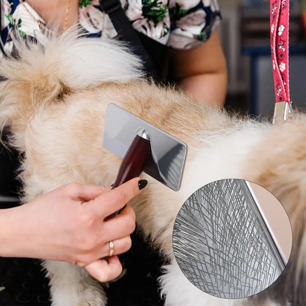 Dogs Grooming Comb cats Shedding Slicker Brush Portable Dog Massage Clean Tangled Brush For Small Medium Large Dogs Cats Pets