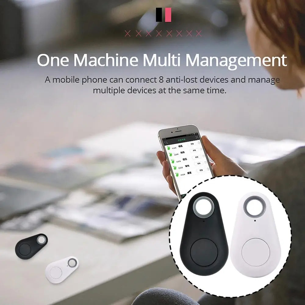 GPS Tracker Mini Fashion Smart Pets Anti Lost Alarm GPS Tracker Wallet Key Finder Locator Dog Pet Child Tracker Key Finder