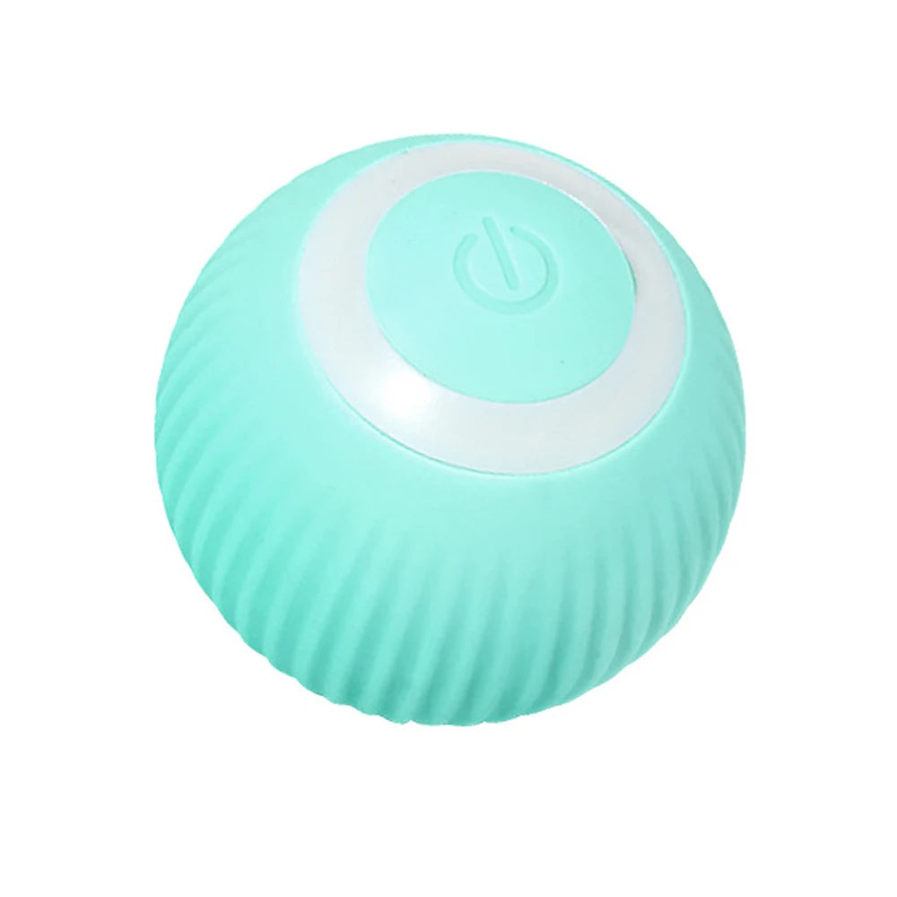 Smart Cat Toys Automatic Rolling Ball Electric Cat Toys Interactive for Cats Training Self-moving Kitten Toys for Indoor Playing