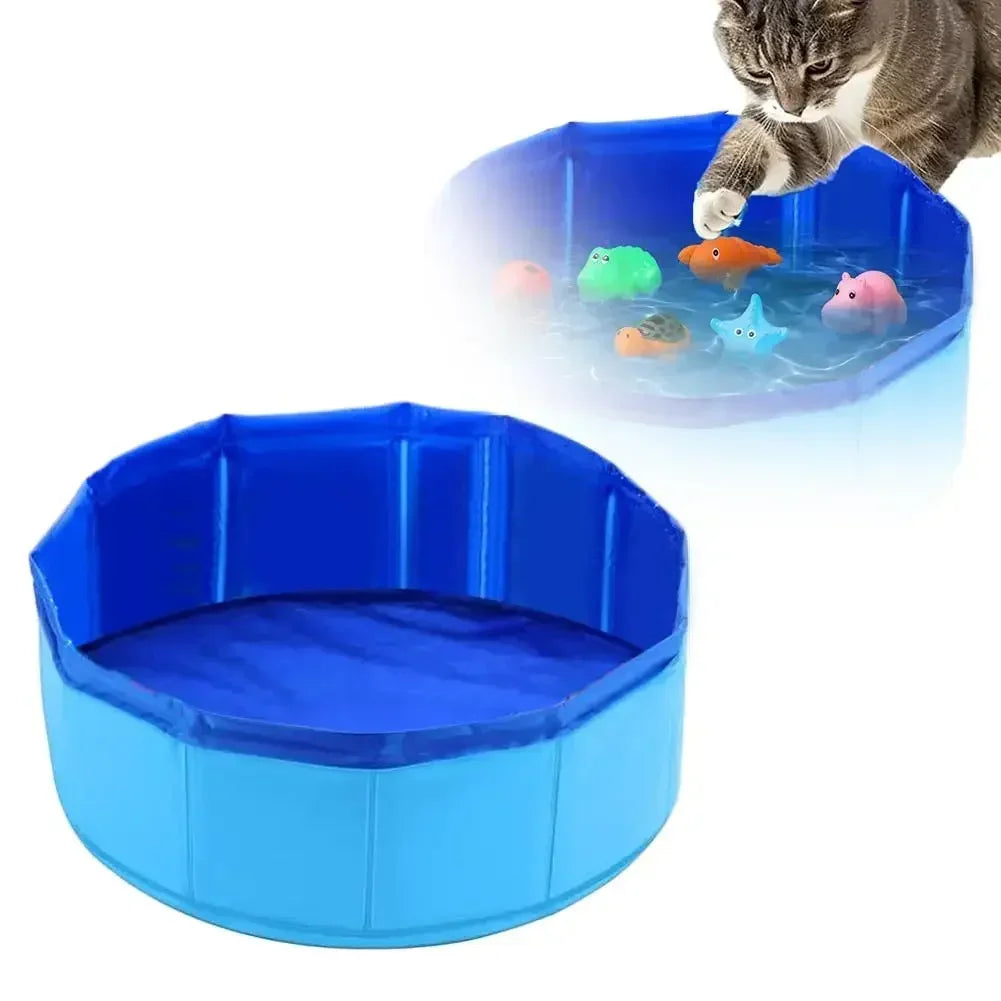 Cat pool toys, playing in water, puppies, cats, bath toys, turtles, starfish, octopuses, cool summer, foldable pets, clean swimm