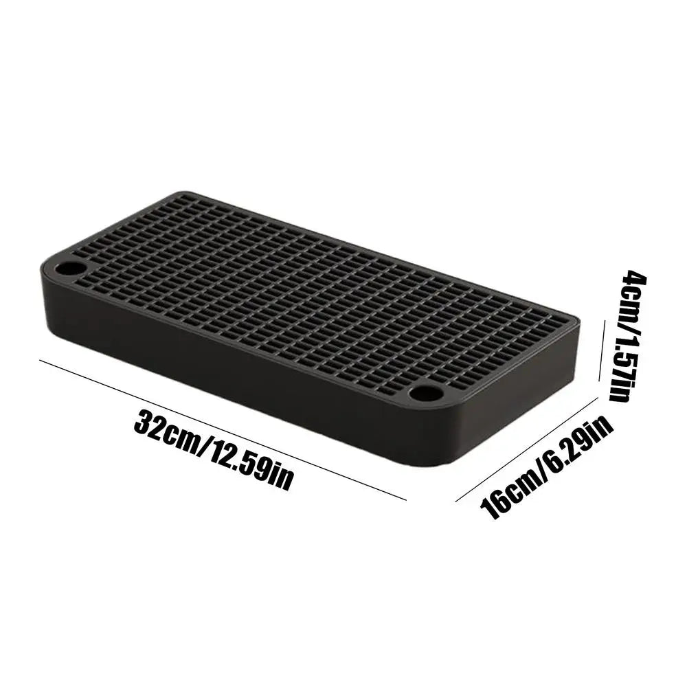 Footboard for Cats Litter Box Keep Room Tidy for Indoor Cats Easy Clean Accessory for Litter Pan Cat Litter Tray Pet Accessories
