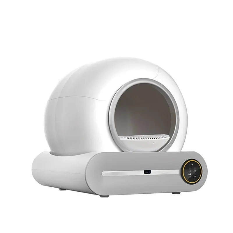 Smart Cat Litter Box for Pets Automatic Cleaning Electric Large Deodorizing Cat Toilet Fully Enclosed Automatic Cat Litter Box