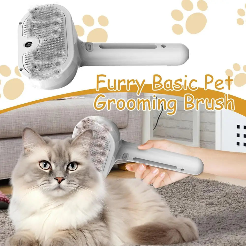 Dog Brush For Grooming Cat Detangling Shedding Comb Pet Spray Hair Removal Comb For Small Medium Animlas