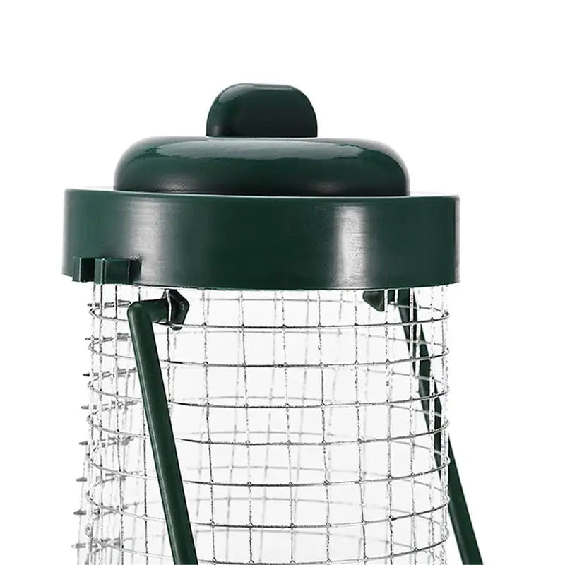Bird Feeder Standing Dumplings Grease Ball Rack Holder Outdoor Food Dispenser for Tit Small Wild Birds Windproof Rainproof