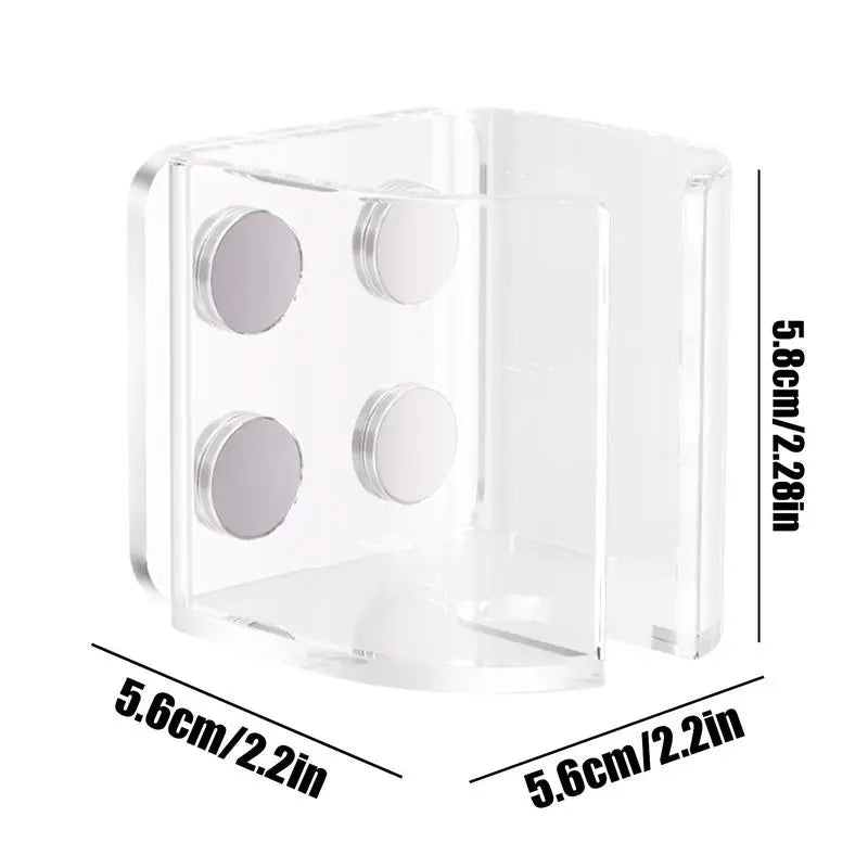 Hamster Water Bottle Stand Transparent Feeder Bracket For Squirrels Leakproof Hamster Water Bottle Magnetic Holder For Small