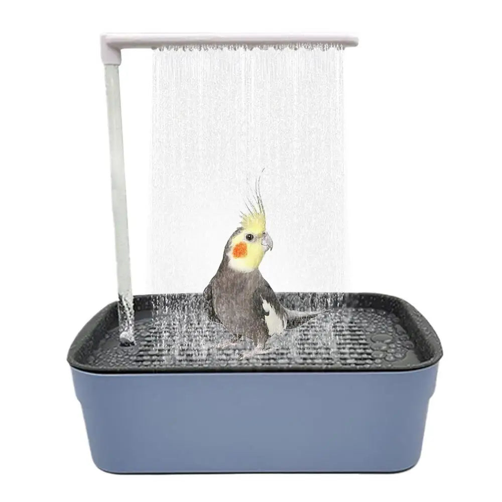 Automatic Pet Bird Bath USB Electric Large Bird Bathtub Shower Multipurpose Bird Bathtub Parrot Bathtub For Parakeet Cleaning