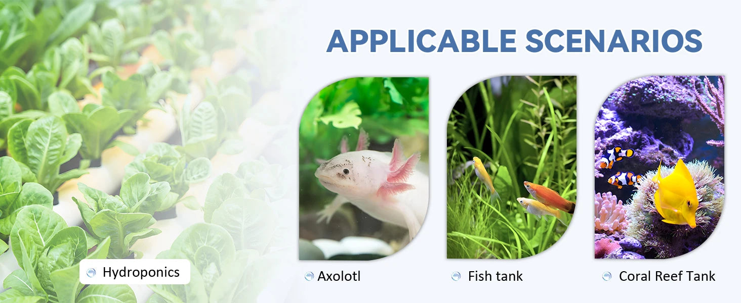 Aquarium Water Chiller Cooler Warmer with Pump 32-212°F Temperature Setting Suitable for 16gal Water for Home Aquarium Fish