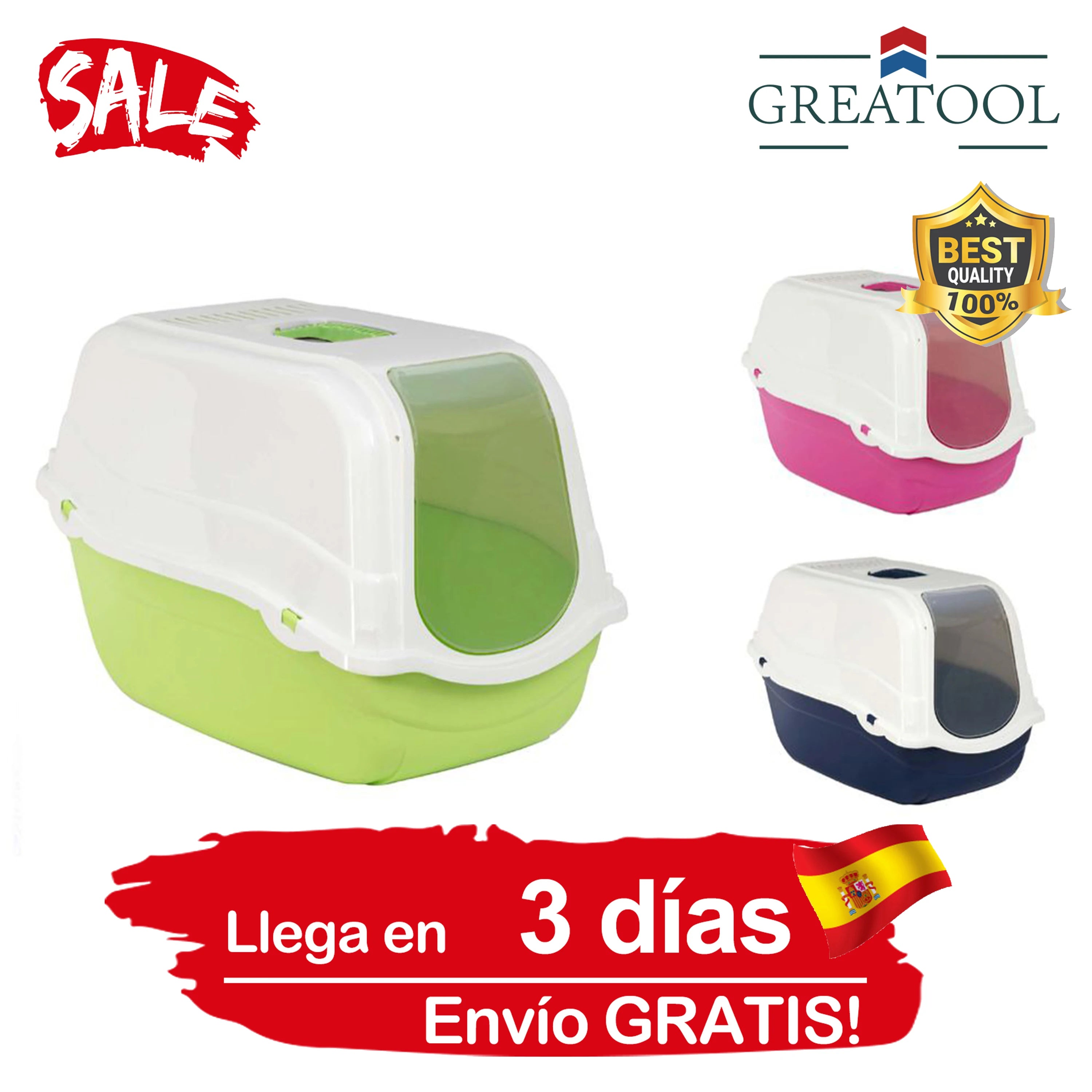 Cat litter box, fully enclosed toilet bowl, litter bowl, deodorant, cat litter box