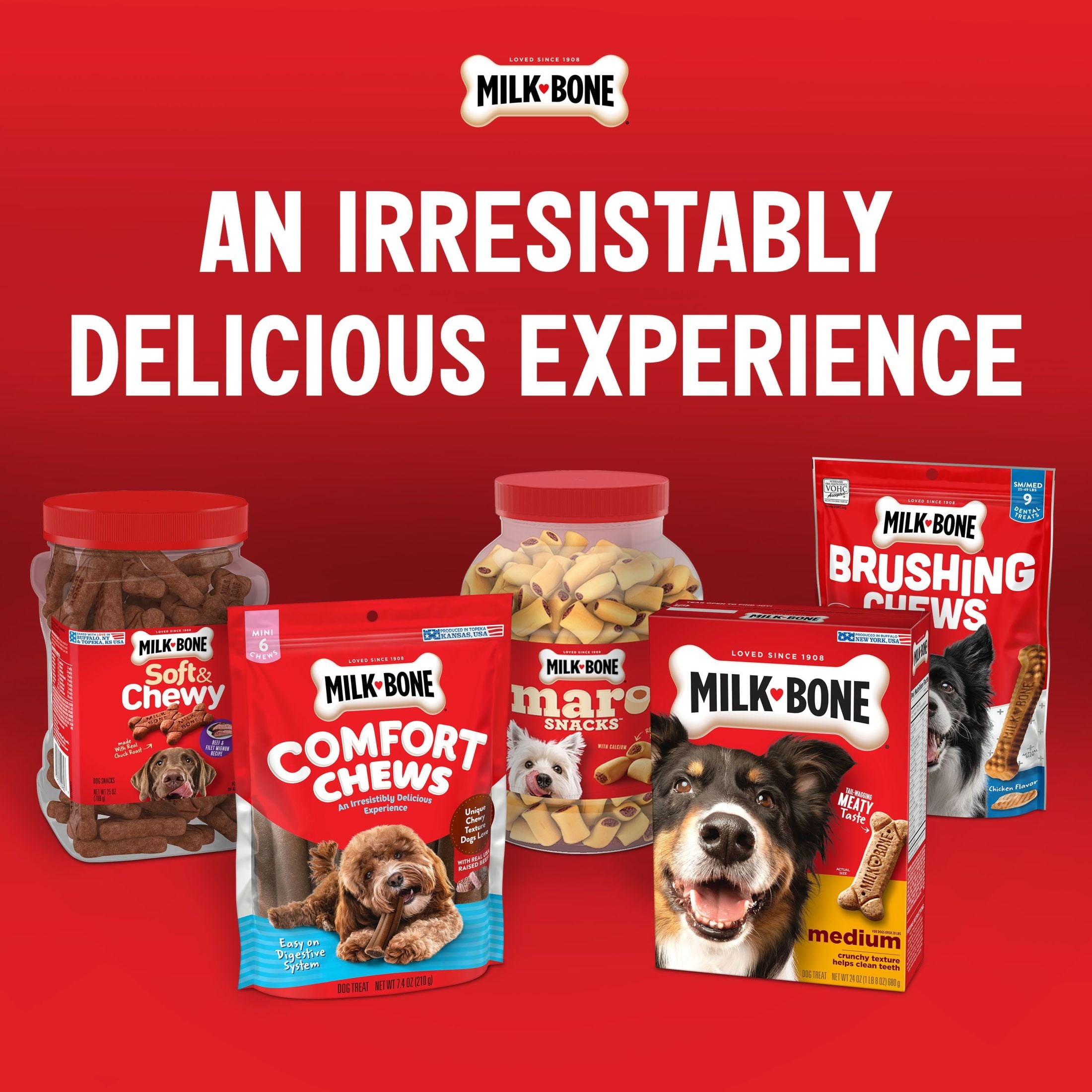 Milk Bone Flavor Snacks Small Dog Biscuits, Flavored Crunchy Dog Treats, 7 lb.
